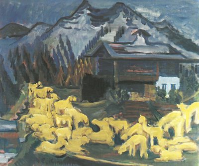 Sheep Herds by Ernst Ludwig Kirchner